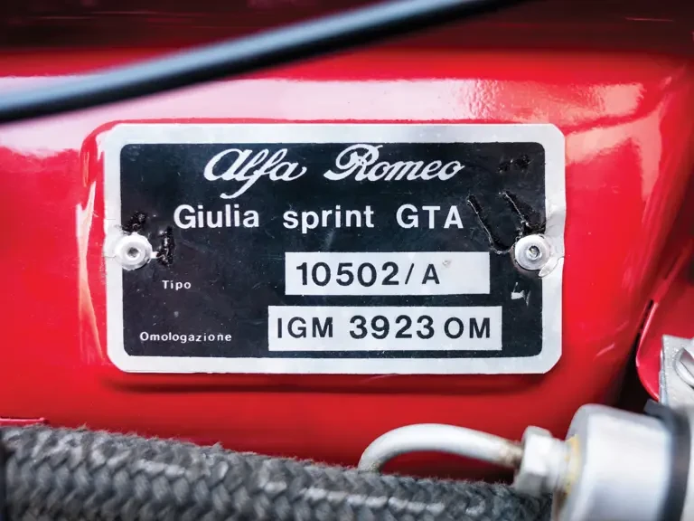 1966 Alfa Romeo Giulia Sprint GTA - Image 24 of 31