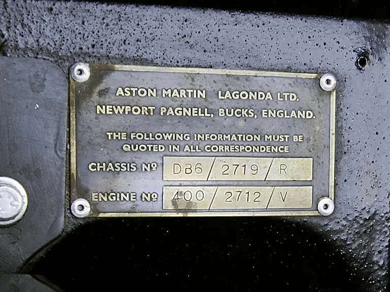 1966 Aston Martin DB6 Vantage - Image 20 of 24