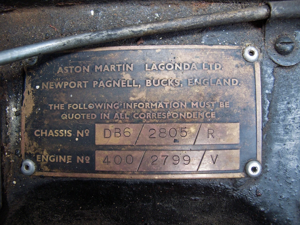 1966 Aston Martin DB6 Vantage - Image 3 of 9