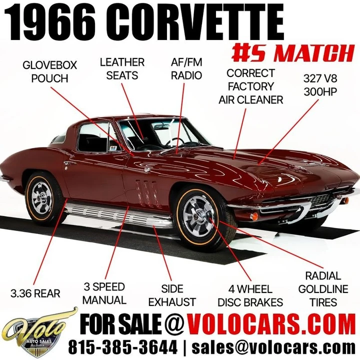 1966 Chevrolet Corvette C2 - Image 6 of 21