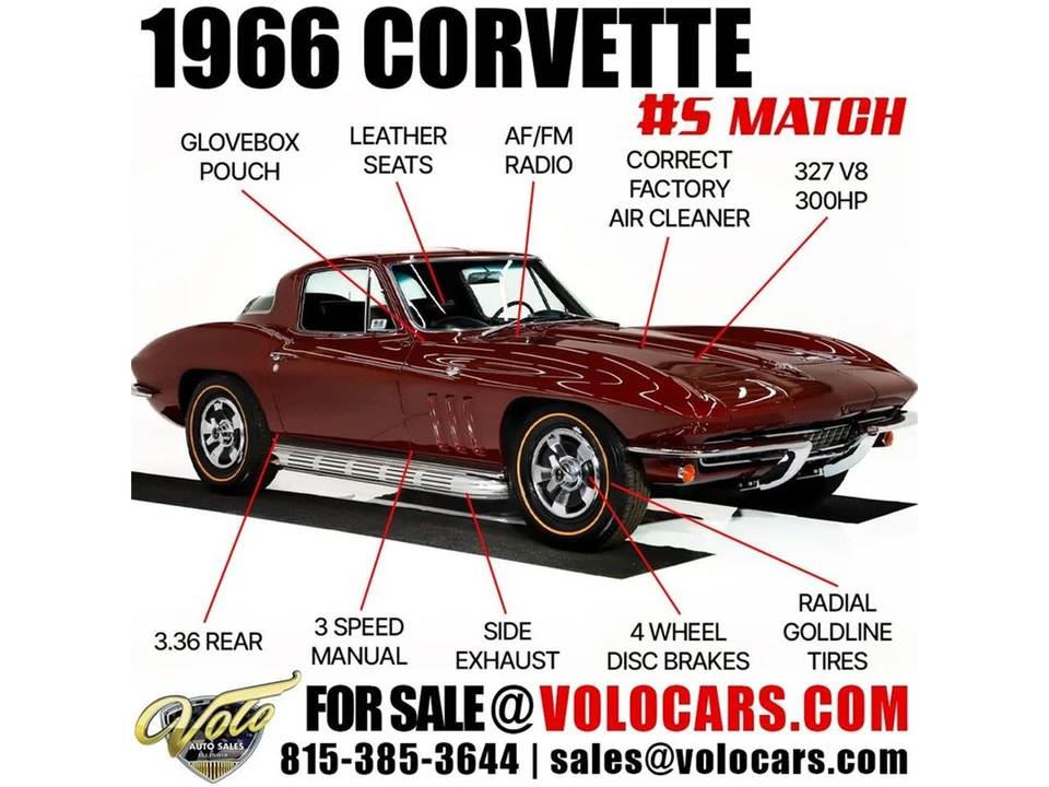 1966 Chevrolet Corvette C2 - Image 6 of 31