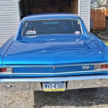1966 Chevrolet Malibu 1LT Sedan 4D