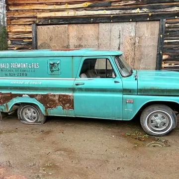 1966 Chevrolet C10 Panel Truck Custom