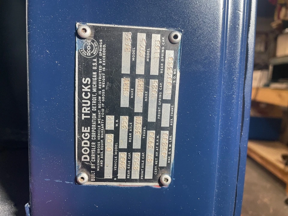 1966 Dodge D Series 2nd Gen - Image 12 of 17