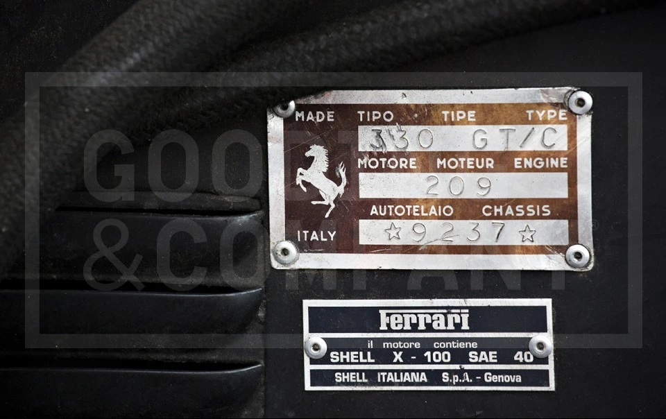 1966 Ferrari 330 GTC & GTS - Image 17 of 17