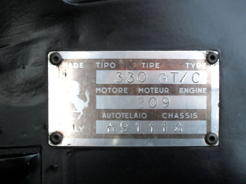 1966 Ferrari 330 GTC & GTS - Image 6 of 14