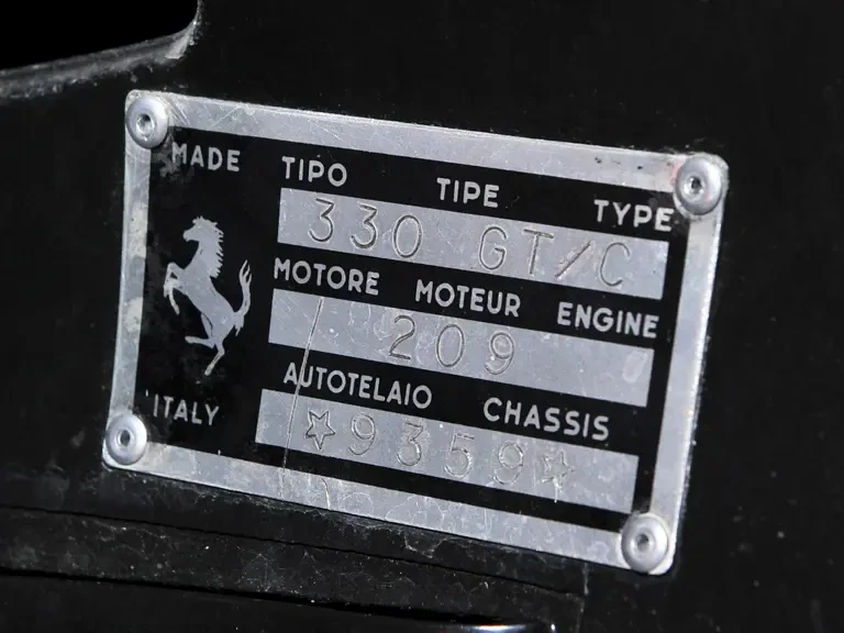 1966 Ferrari 330 GTC & GTS - Image 12 of 19