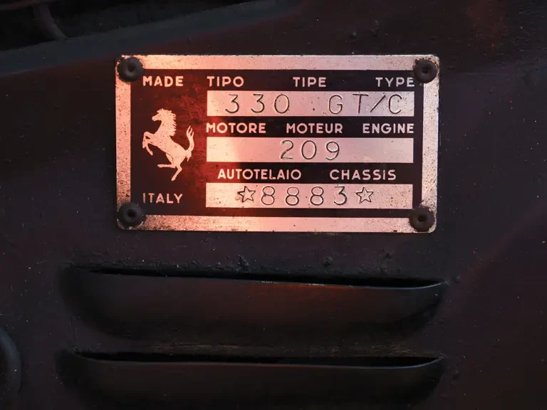 1966 Ferrari 330 GTC & GTS - Image 24 of 31