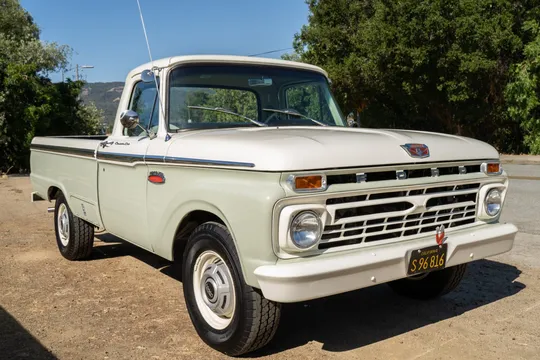1966 Ford F-250 Custom Cab Camper Special
