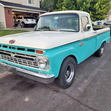 1966 Ford F1 Custom Cab Short Bed