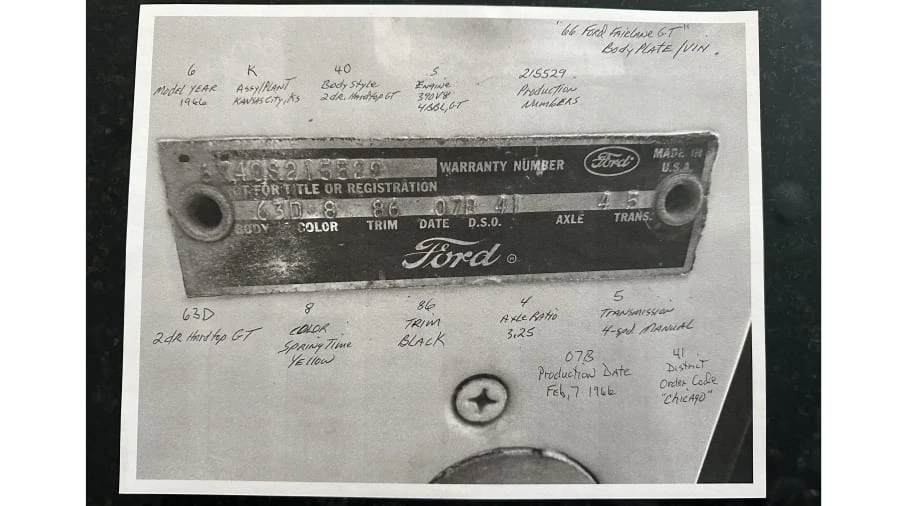 1966 Ford Fairlane 5th Gen - Image 26 of 31