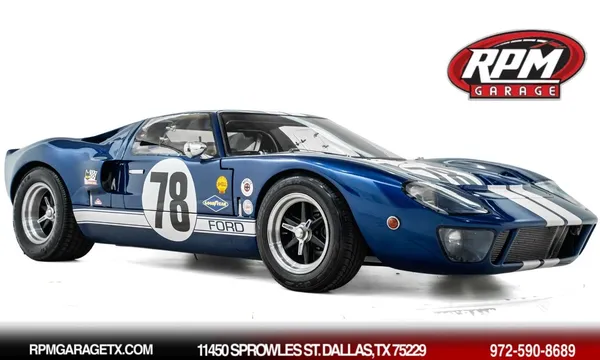 1966 Ford GT40 No Expense Spared Built by Race Car Replicas