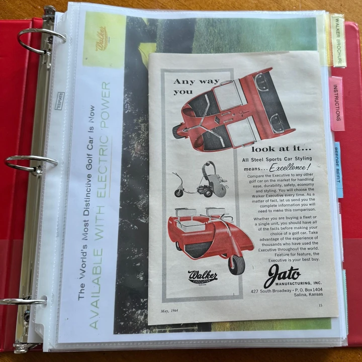 1966 Parts & Memorabilia Golf Carts - Image 6 of 6