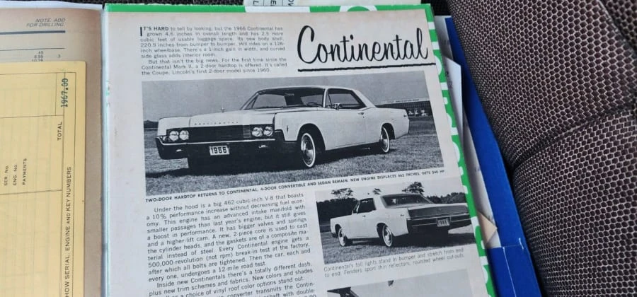1966 Lincoln Continental 4th Gen - Image 12 of 13