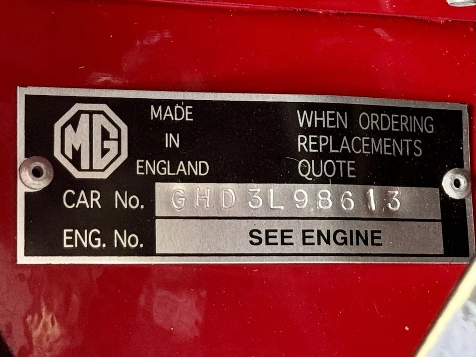 1966 MG MGB - Image 19 of 31
