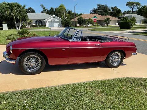 1966 MG B Chrome