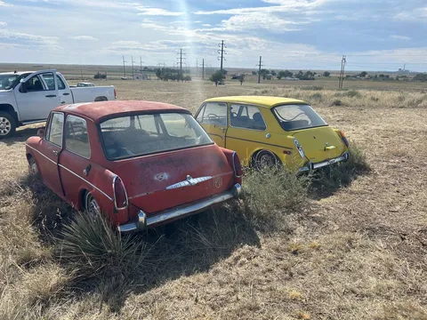1966 MG Saloon and 1966 Austin America