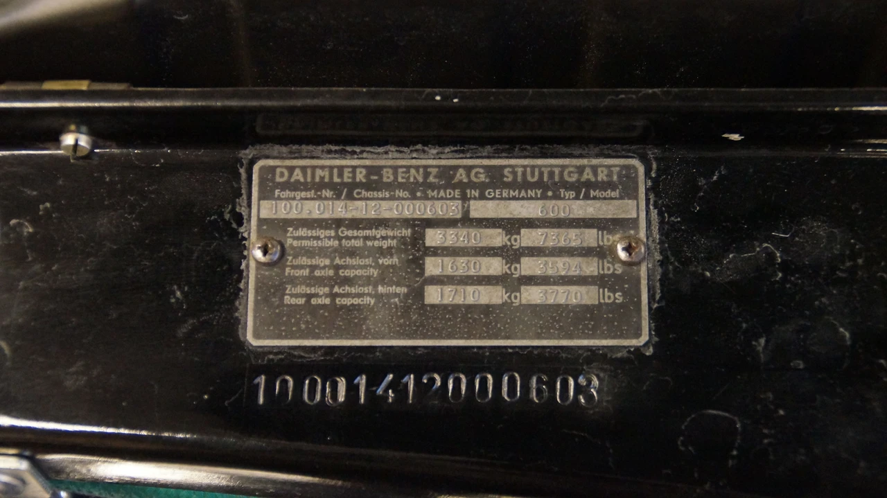 1966 Mercedes-Benz 600 Pullman - Image 6 of 13