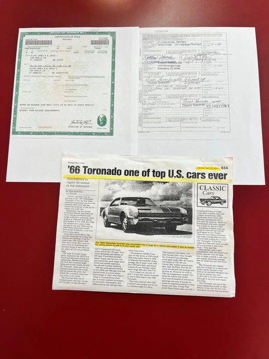 1966 Oldsmobile Toronado - Image 23 of 25