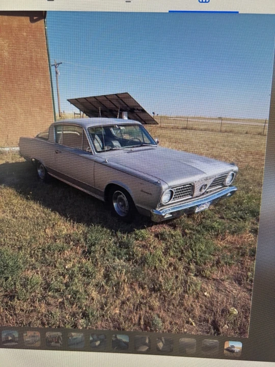 1966 Plymouth Barracuda 1st Gen - Image 2 of 4