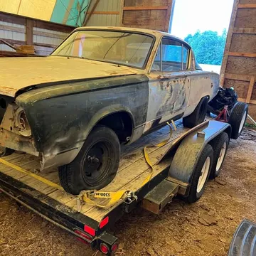 1966 Plymouth Barracuda Rolling Shell