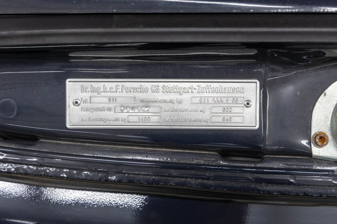 1966 Porsche 911 F-Body SWB - Image 29 of 31