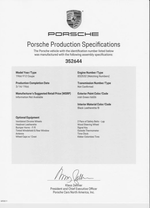 1966 Porsche 912 - Image 2 of 31