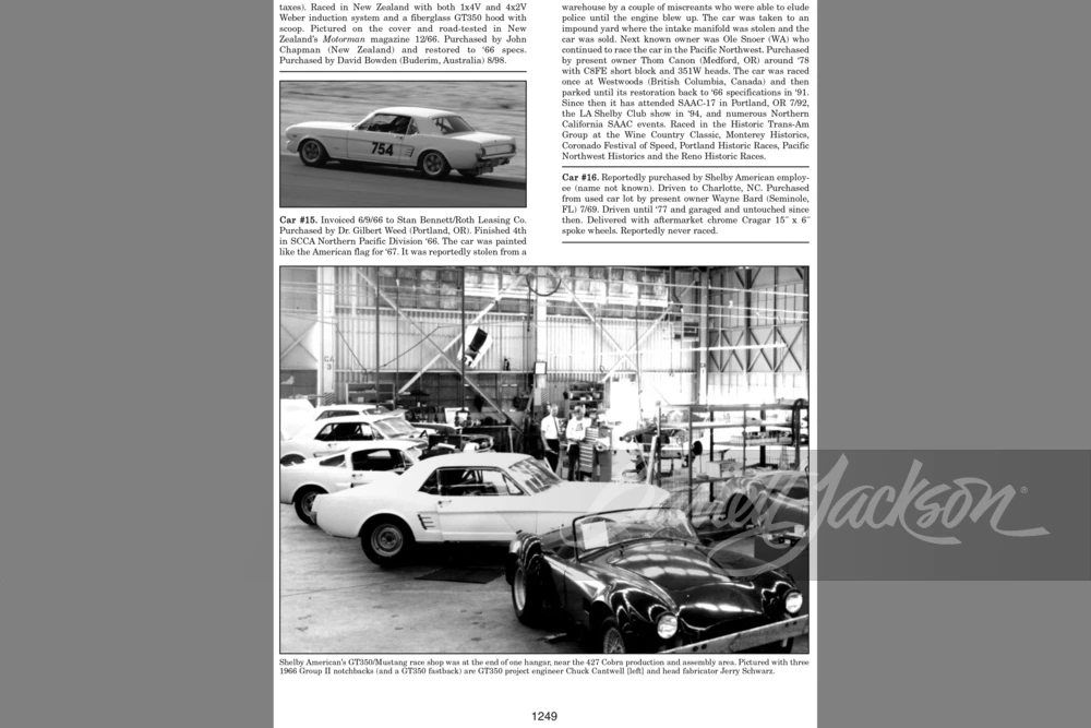 1966 Shelby GT350 - Image 2 of 31