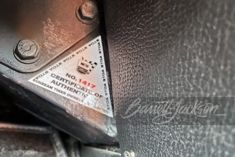 1966 Sunbeam Tiger Mark I - Image 9 of 9