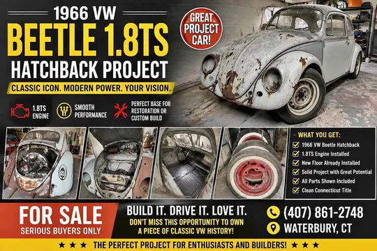 1966 Volkswagen Beetle 1.8T Classic Hatchback 2D