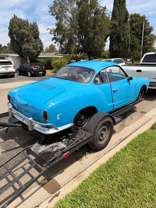 1966 Volkswagen Karmann Ghia Type 14 - Image 4 of 11