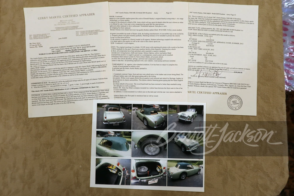 1967 Austin-Healey 3000 Mark III - Image 14 of 28