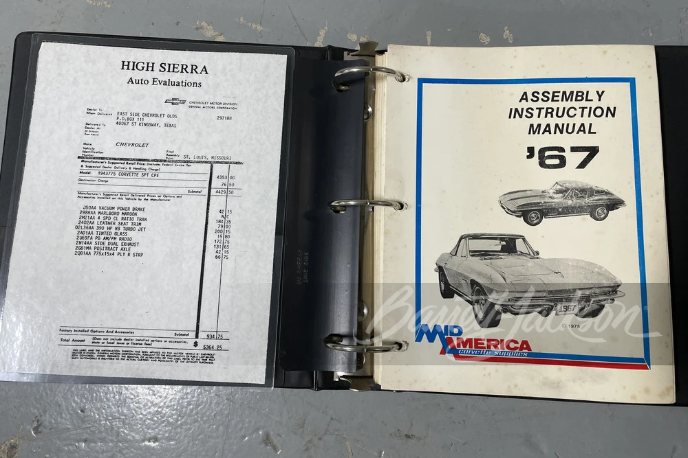1967 Chevrolet Corvette C2 - Image 7 of 10