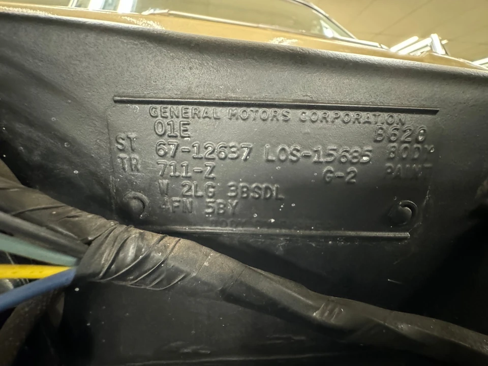 1967 Chevrolet Camaro 1st Gen - Image 24 of 31