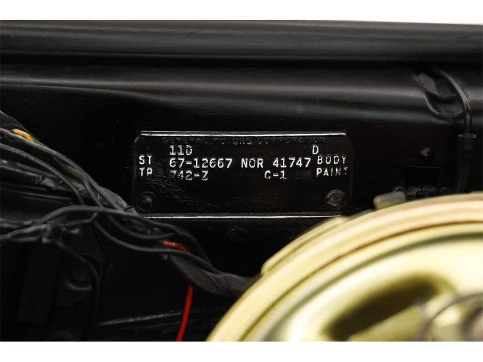 1967 Chevrolet Camaro 1st Gen - Image 30 of 31