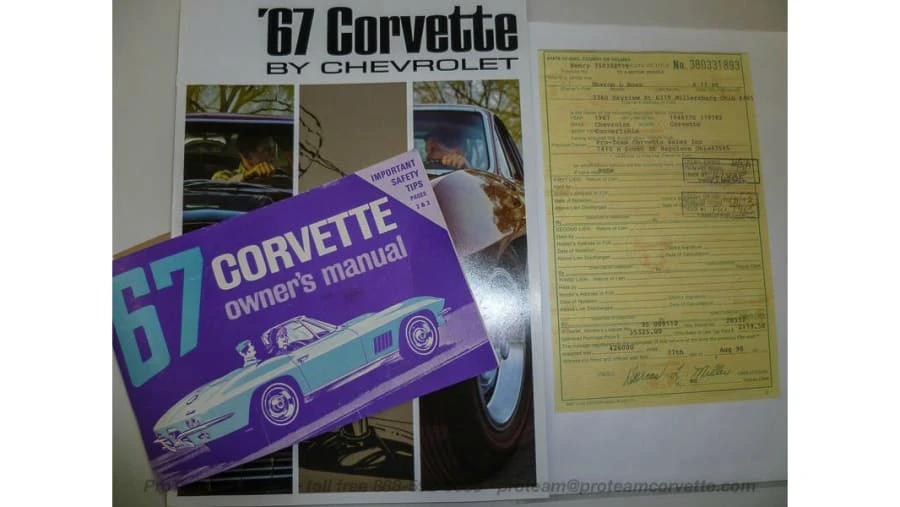 1967 Chevrolet Corvette C2 - Image 17 of 17