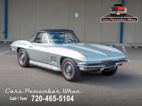 1967 Chevrolet Corvette Convertible 327/300HP 4-Speed