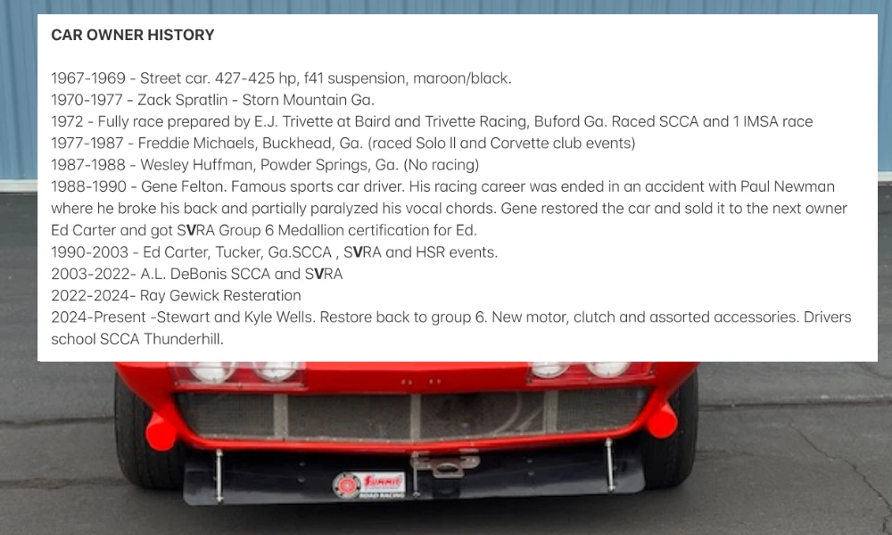 1967 Chevrolet Corvette C2 - Image 31 of 31