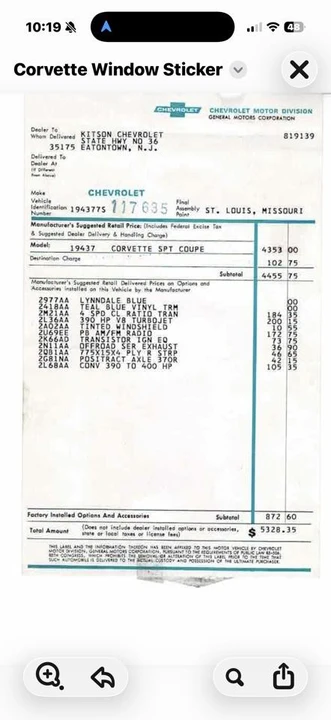1967 Chevrolet Corvette C2 - Image 11 of 31