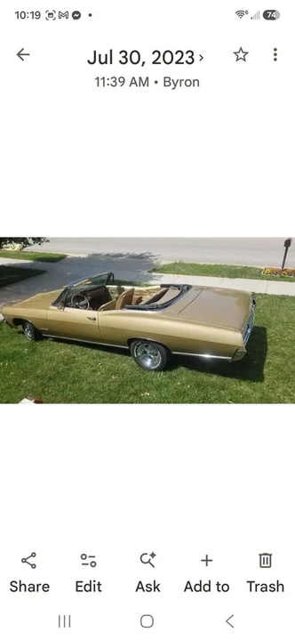 1967 Chevrolet Impala SS 4th Gen - Image 2 of 8
