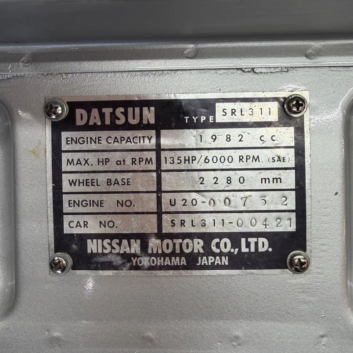 1967 Nissan Datsun Sports - Image 25 of 25