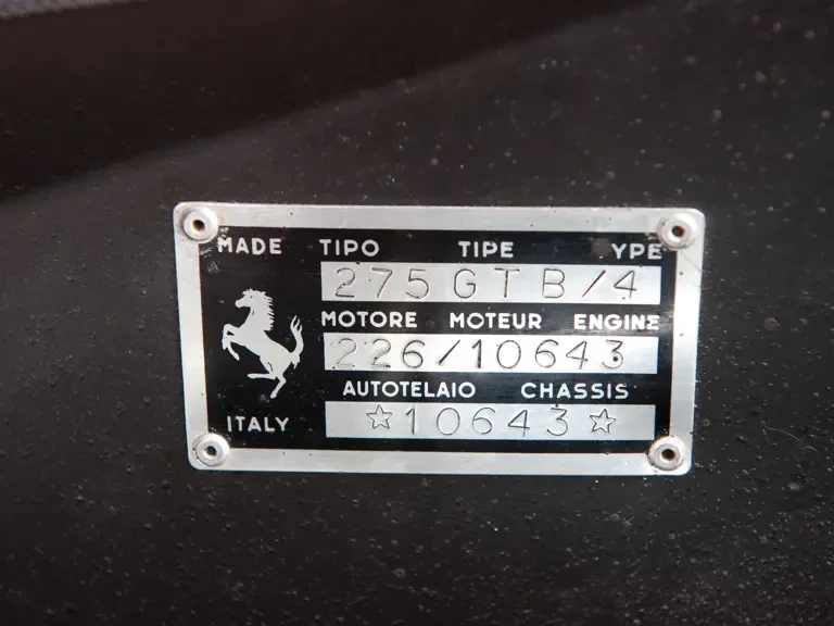 1967 Ferrari 275 GTB/4 - Image 8 of 24