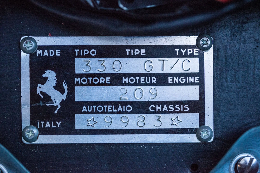 1967 Ferrari 330 GTC & GTS - Image 29 of 31