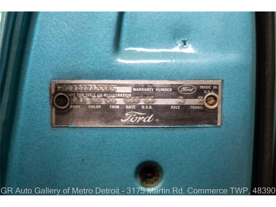 1967 Ford Falcon 3rd Gen - Image 16 of 31