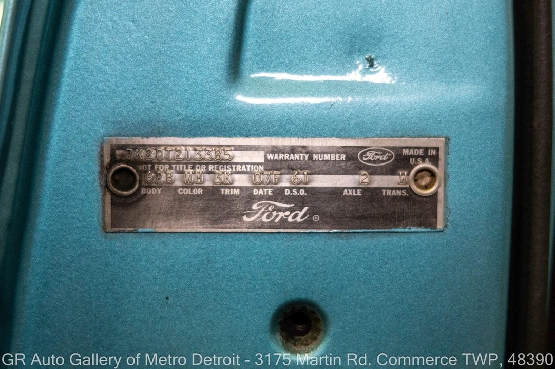 1967 Ford Falcon 3rd Gen - Image 17 of 31