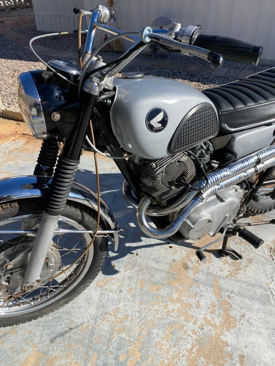 1967 Honda CL77 Scrambler - Image 5 of 8