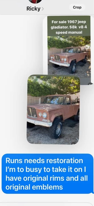 1967 Jeep SJ Gladiator - Image 3 of 9