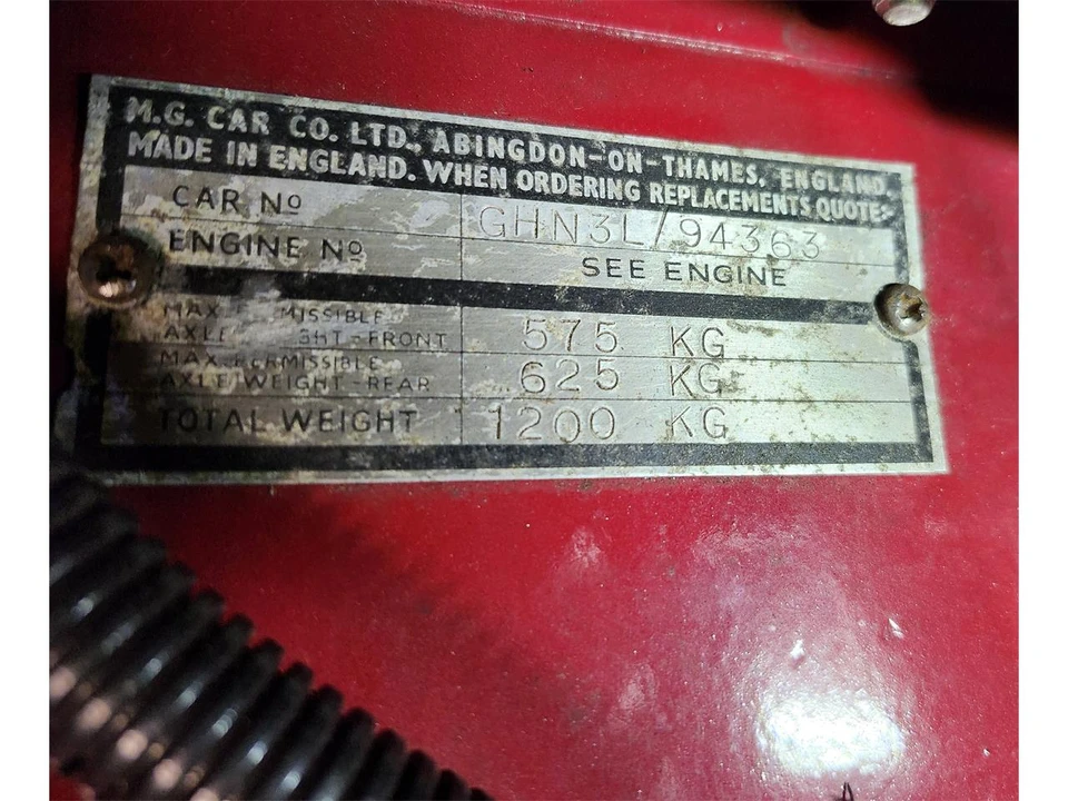 1967 MG MGB Roadster - Image 19 of 23