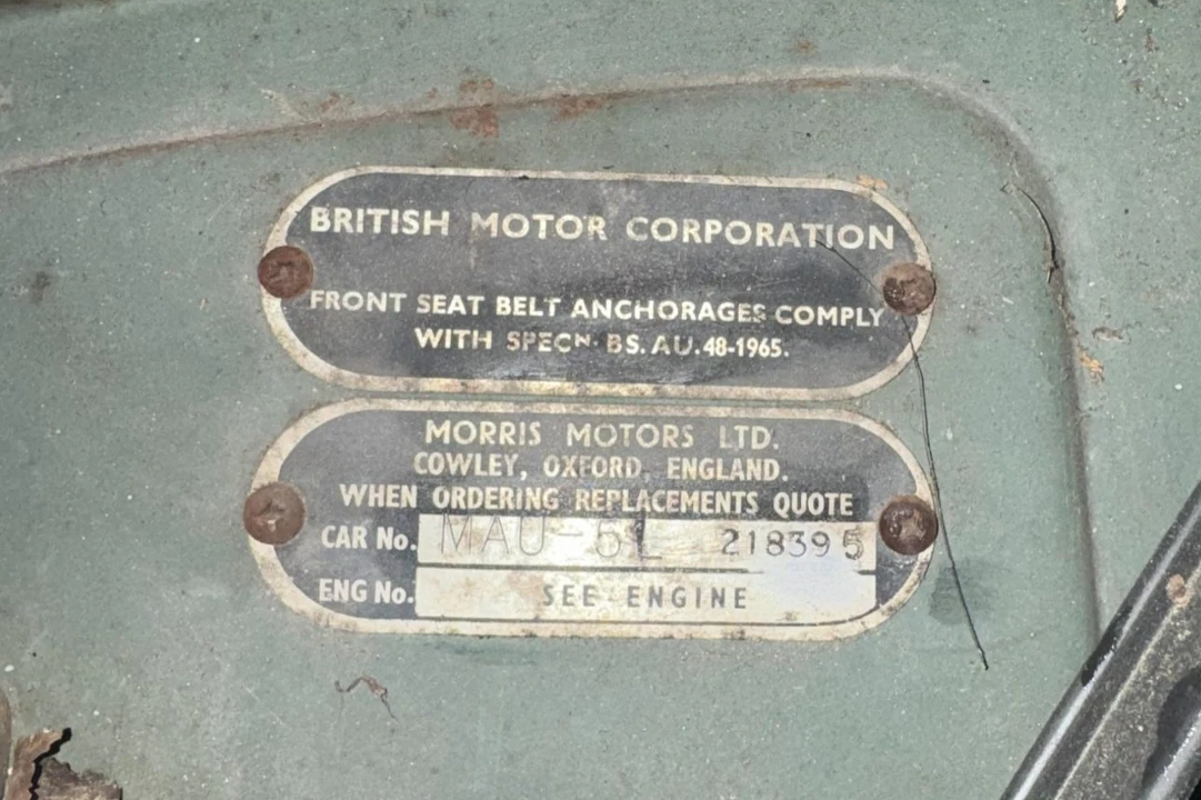 1967 Morris Minor - Image 9 of 9