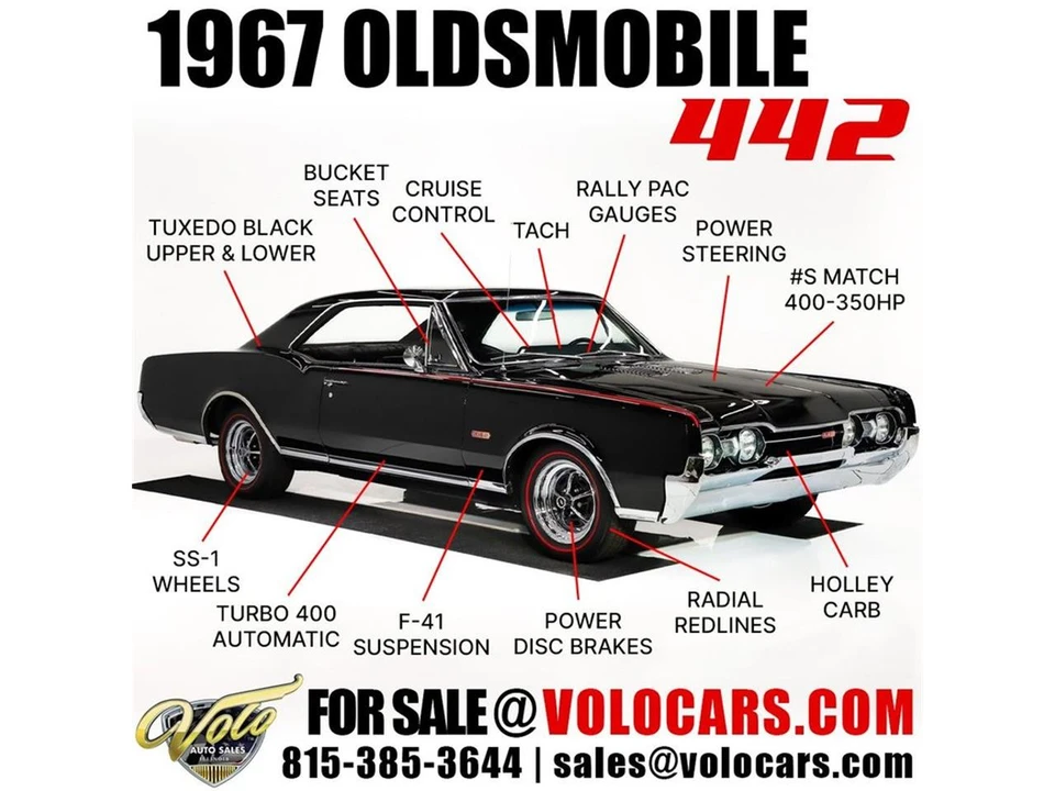 1967 Oldsmobile 442 1st Gen - Image 6 of 31
